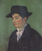 Vincent Van Gogh Portrait of Armand Roulin (nn04) painting